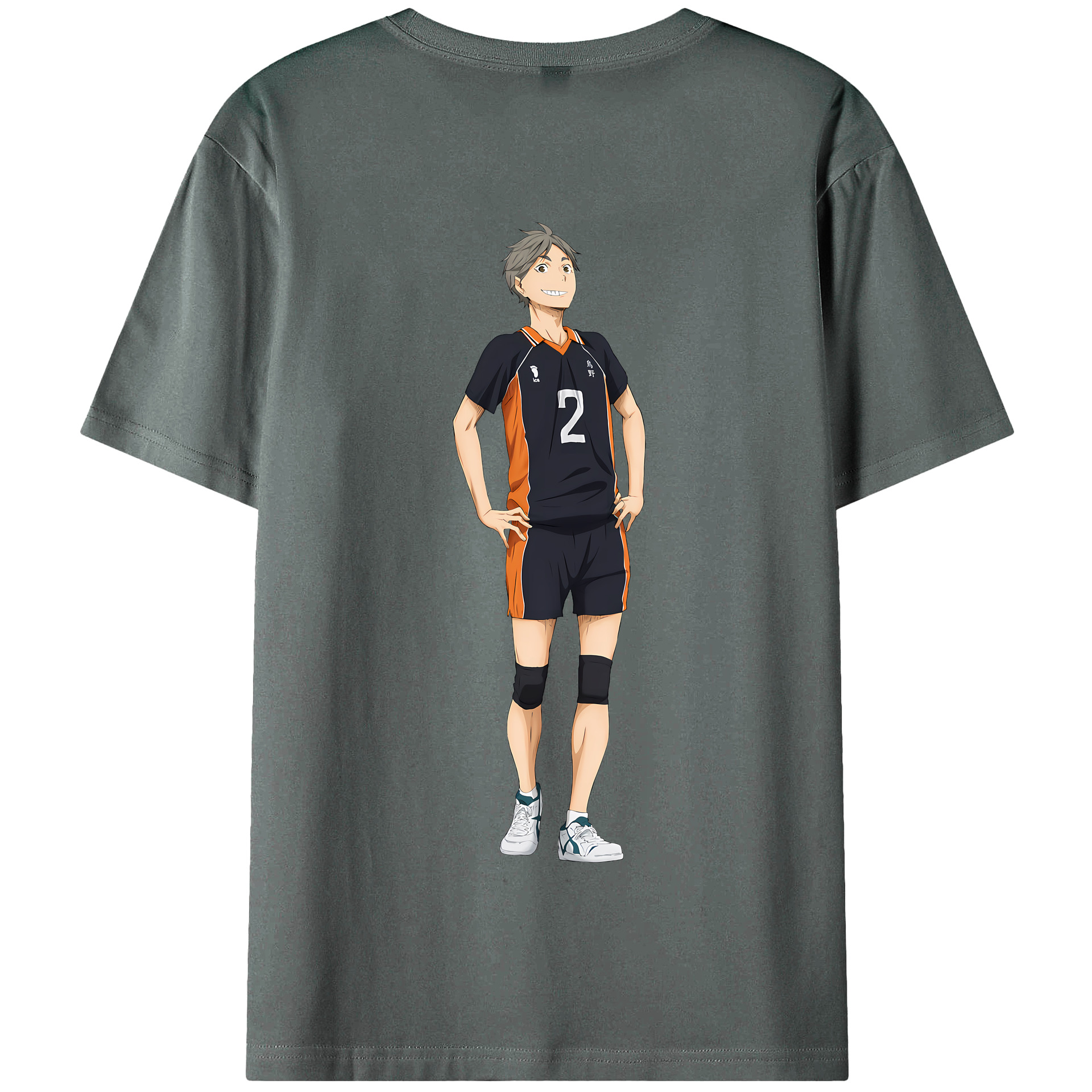 （画像用） ハイキュー!! Haikyu!! 綿100％半袖Tシャツ（背面プリント）